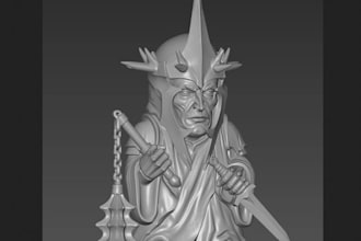 sculpt custom miniatures and 3d printable characters for tabletop printing