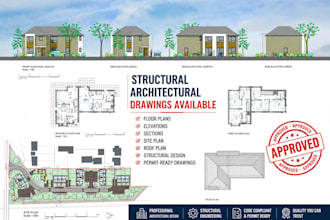 structural engineering architectural design permit correction cad drafting icf