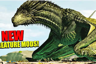 create a ark survival ascended creature mod, ark server