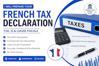 prepare your french tax declaration tva is and liasse fiscale