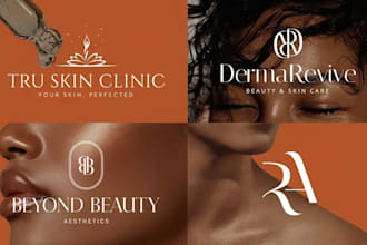 design luxury and aesthetic beauty and skin care logo for you