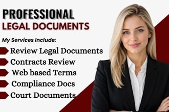 review your contracts, court filings, legal research and legal documents