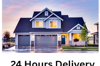 design professional real estate flyer, brochure, and property marketing