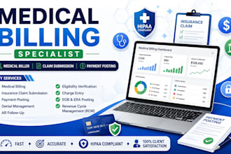 medical biller, claim submission, payment posting