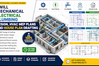 mechanical electrical plumbing design, hvac