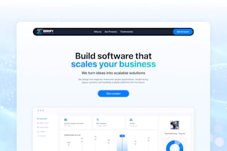 design a modern and user centered website uxui in figma