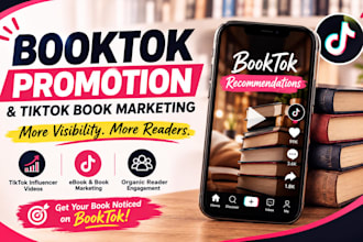 booktok viral book promotion marketing tiktok booktok influencer video book rank