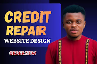 setup credit repair accounting landing page automation finance website insurance