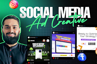 design high converting meta and facebook ad creatives