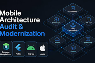 audit and modernize your mobile app architecture ios, android, cmp, flutter