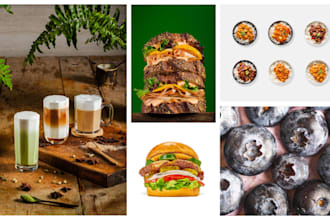 produce professional quality food photography