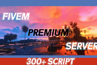 fivem full server with premium script