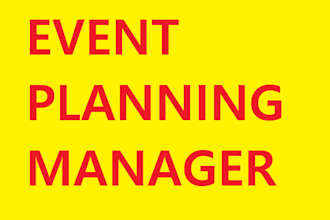 be your virtual event planner