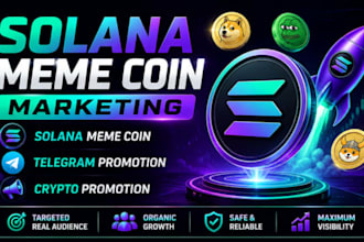 do meme coin promotion pumpfun solana web3 telegram promotion