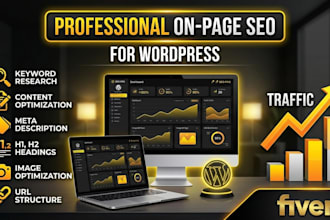do wordpress onpage SEO optimization for top google ranking