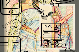 create unique digital collage art