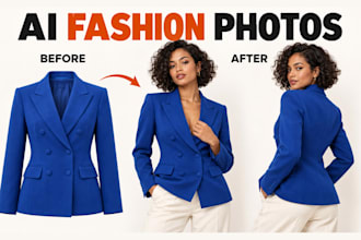 do fashion apparel ai photography with realistic ai models