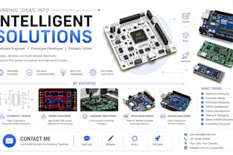 do hardware prototyping, shematic design, board designing, smt32, arduino