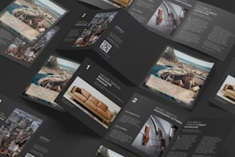 design listing brochure luxury real estate property presentation, or buyer guide