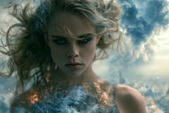make a photo manipulation and photo editing