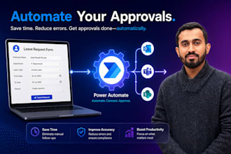 build flows for approvals, notifications, and CRM automation