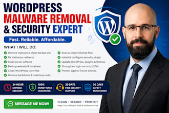 do wordpress malware removal, remove virus with wordpress security
