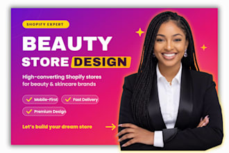 design shopify beauty website shopify skincare website shopify beauty store