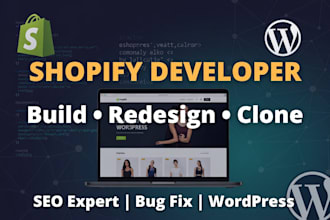 clone fix shopify stores fix bugs coding theme customization shopify developer