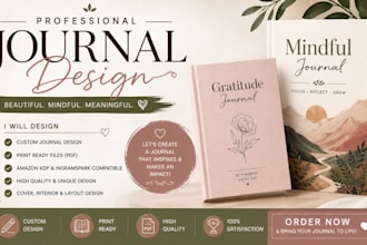 design custom journals and planner design