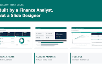 design an investor pitch deck and board presentation