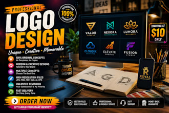 build a modern logo for your brand