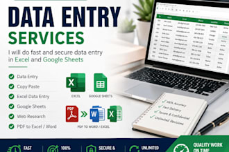 do fast and secure data entry in excel and google sheets