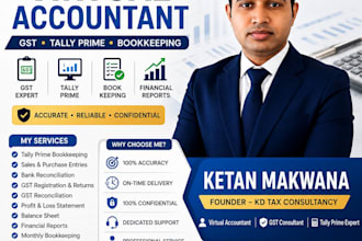 be your virtual accountant for tally prime bookkeeping