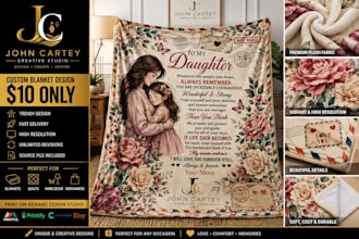 create premium custom blanket, quilt, hooded blanket and pod home décor designs
