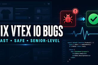 fix vtex io bugs, storefront issues and performance problems