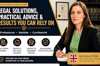 be your sra regulated solicitor for legal issues, legal opinion, UK solicitor