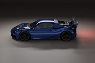 create 3d models for a car or vehicle in blender