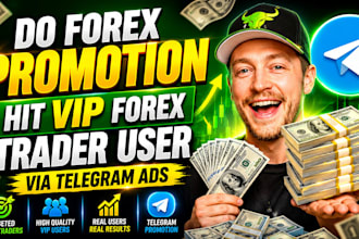 do telegram promotion reach forex trader