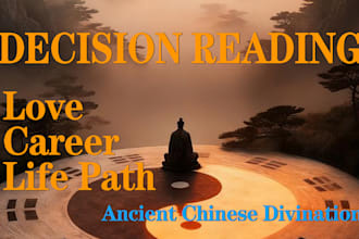 guide you through an important life decision using chinese divination