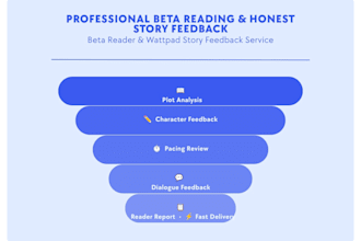 read and review your book with detailed feedback