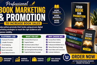 do book promotion and marketing to increase book sales