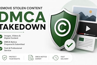 help remove stolen images videos and digital content with a dmca notice