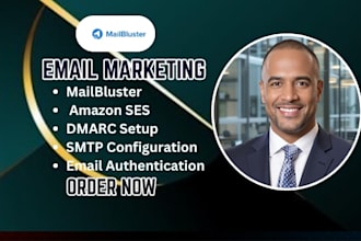 setup mailbluster amazon ses API setup spf dkim dmarc email marketing campaign