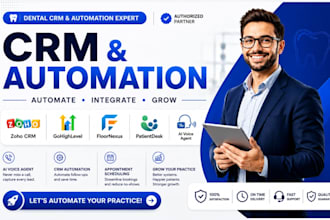 do zoho gohighlevel floornexus crm automation patientdesk dental ai voice agent
