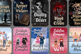 dark romance book cover design, sport romance, gay romance, amazon kdp, gay bara