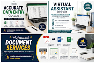 do copy typing and document formatting