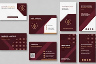 do professional graphics design and design business card