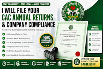 file your cac annual returns and company compliance