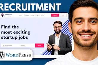 build recruitment website job board website develop job portal agency website