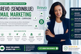 setup brevo sendinblue email marketing template newsletter automation campaigns
